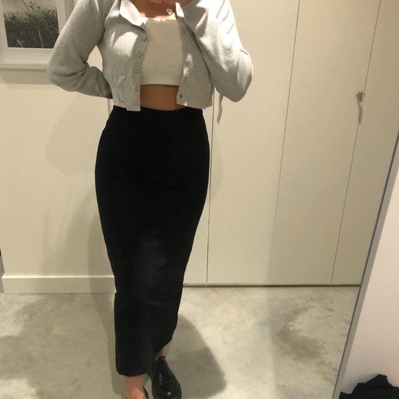 Gucci Dresses & Skirts - Vintage Gucci black maxi skirt